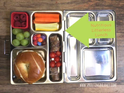 Nutritious Litterless Lunch | www.sproutingbalance.com | Planetbox - Healthy Lunch - Children